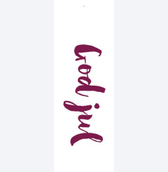 god jul - r�d calligrafi