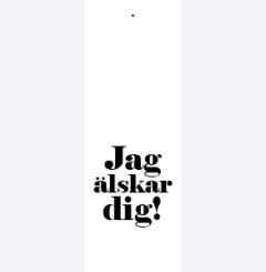 Jag �lskar dig