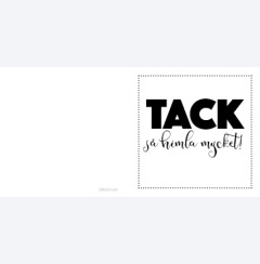 Tack s� himla mycket! 