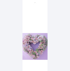 Hj�rta av blommor