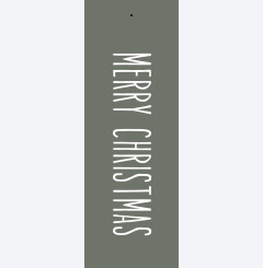 Merry Christmas gr�n