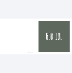 God Jul gr��n