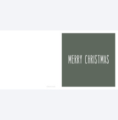 Merry Christmas gr�n