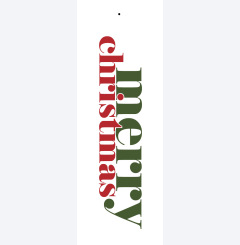 Merry Christmas - r�d/gr�n